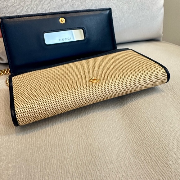 Gucci Horsebit 1955 canvas wallet on chain - Picture 15 of 15